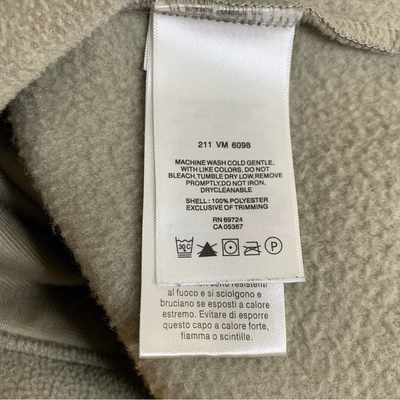 Columbia XL Field Gear Fleece Jacket Full Zip Outdoor Fall Drawstring Hiking - Picture 9 of 9